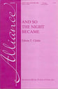 And So the Night Became Two-Part choral sheet music cover